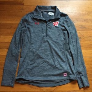Under Armour Wisconsin Half Zip Jacket